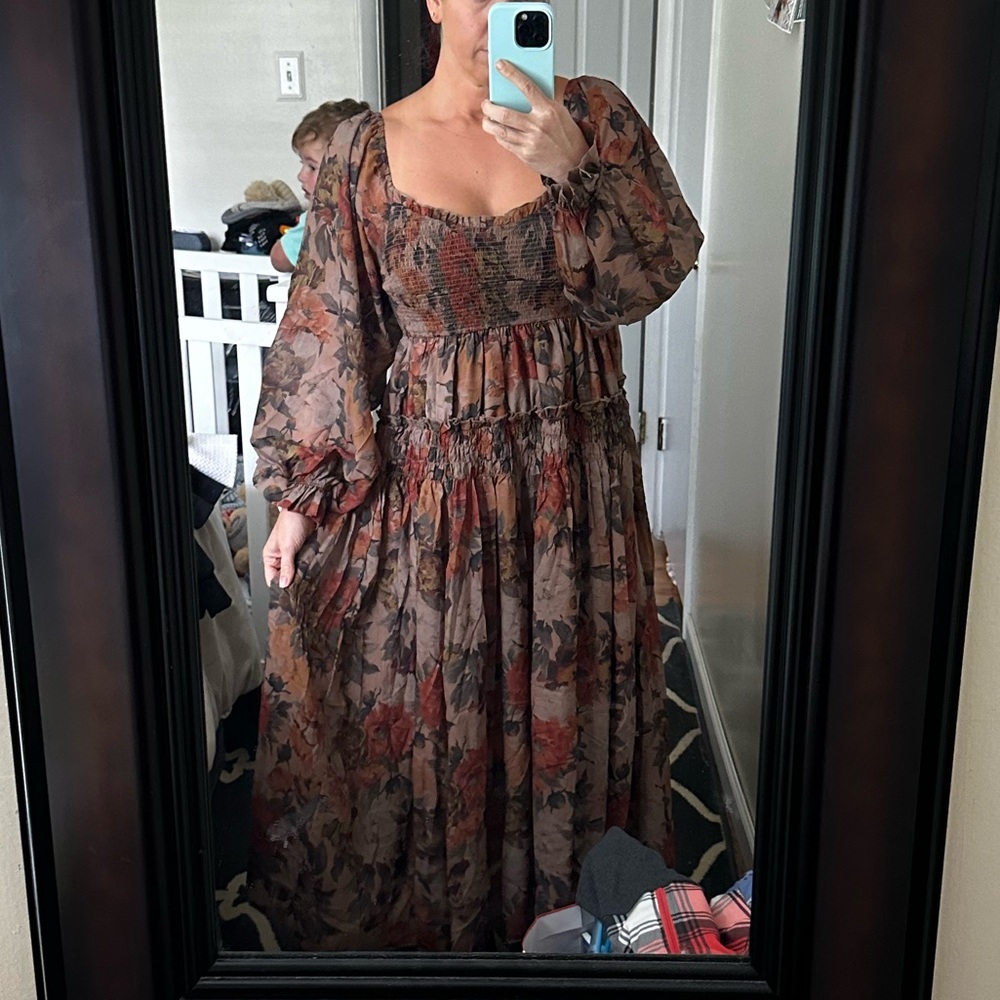 NWT Harvest Floral Dress ๐ - Picture 2 of 3